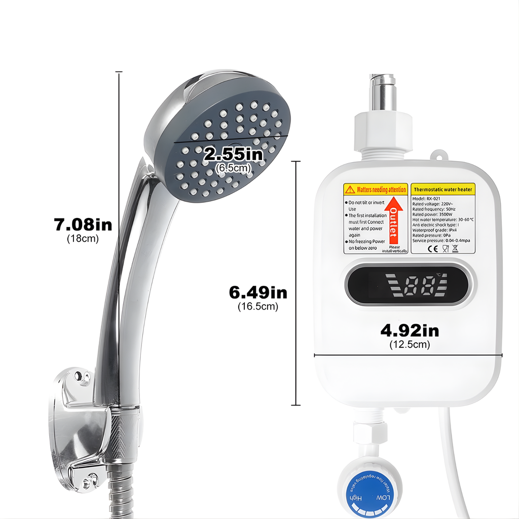 Calentador Electrico De Agua Para Ducha