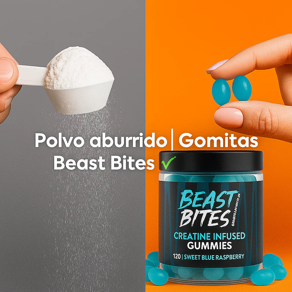 BEAST BITES SUPLEMENTO CREATINA EN GOMITAS